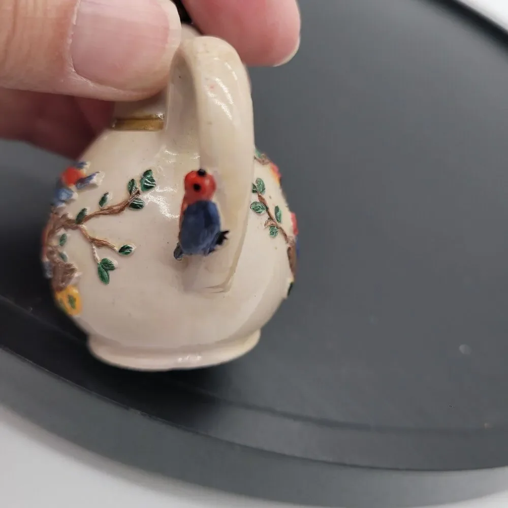 Burton & Burton Red Robin Miniature Teapot 3